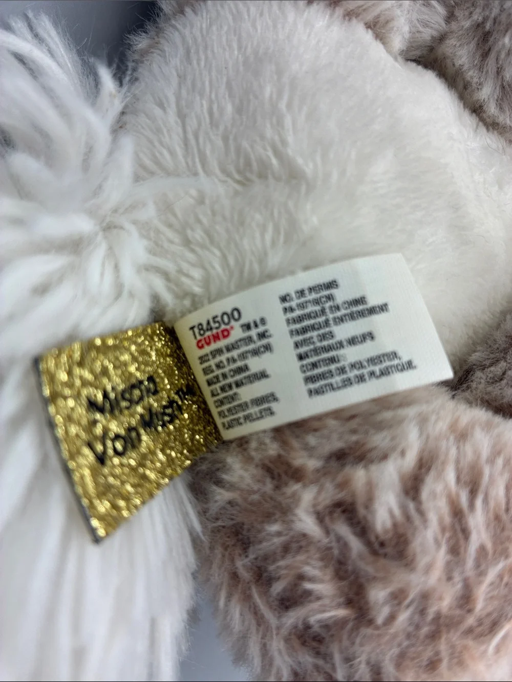3/$10 GUND P.Lushes Pets Plush Fox Stuffed Animal Mischa Von Mush